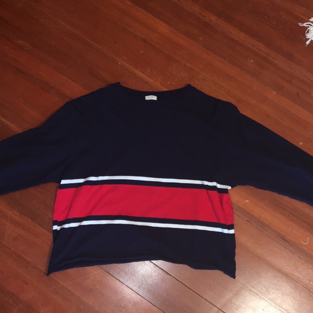 Brandy Melville/ John Galt cropped long sleeve